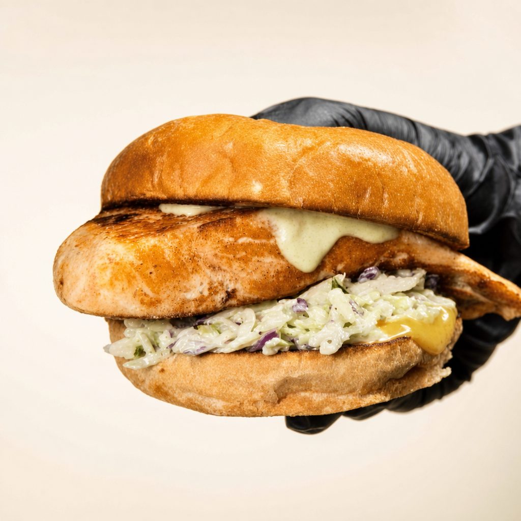 Salmon Sandwich.