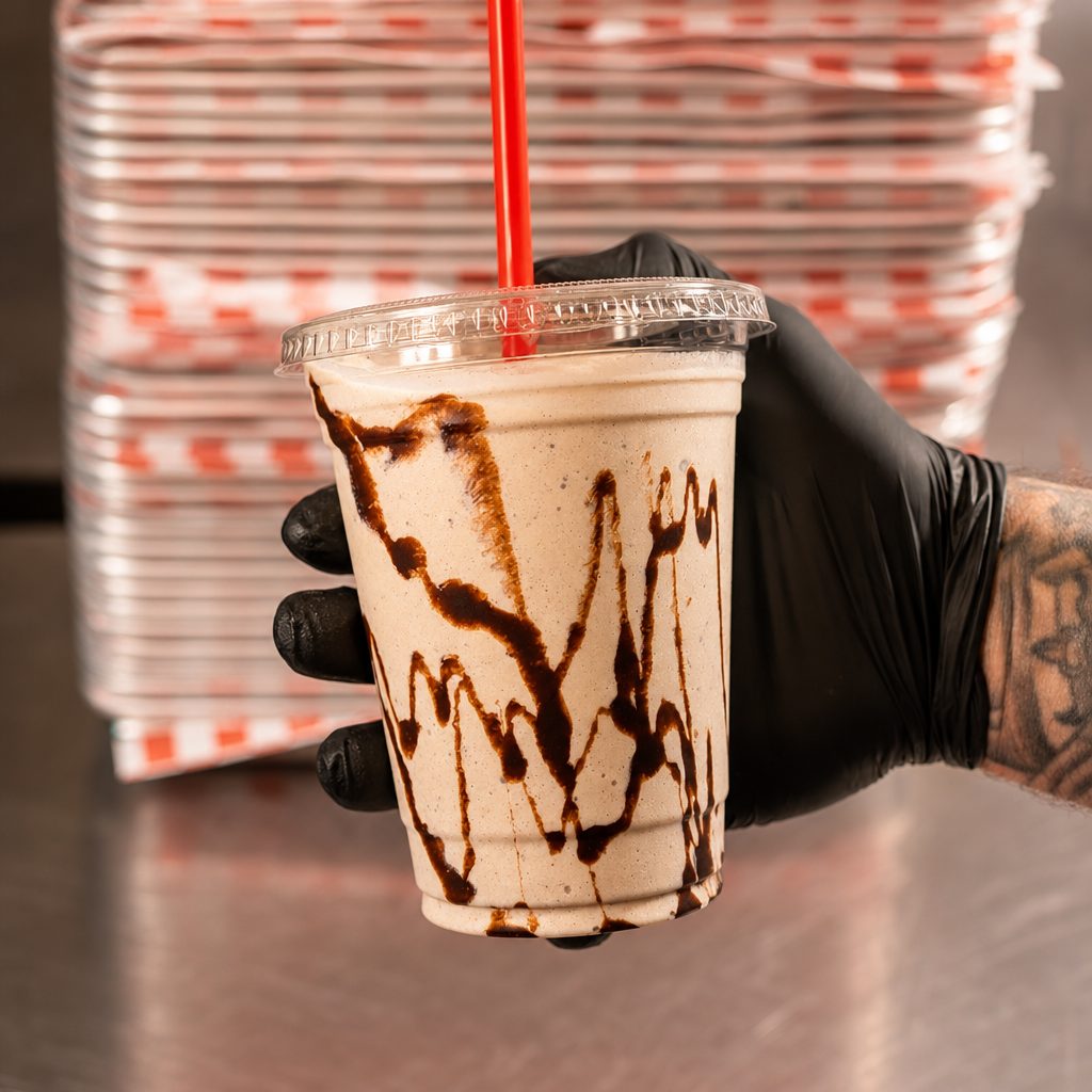 Chocolate Banana Milkshake.