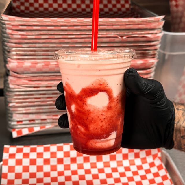 Strawberry Shake.